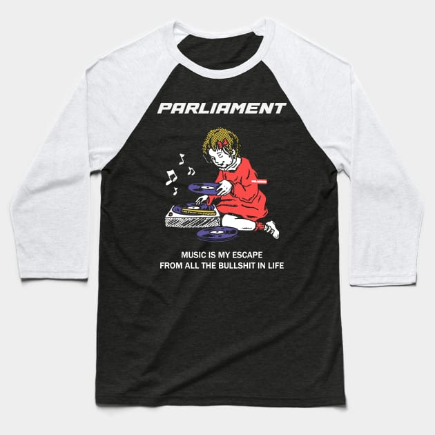 Parliament Baseball T-Shirt by Umehouse official 